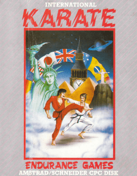 International Karate box art for Amstrad CPC